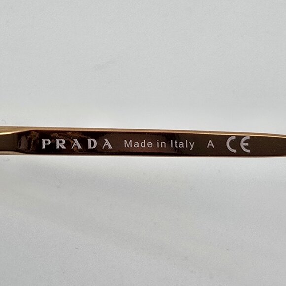 Prada SPR 53S 7S0-6N0 Catwalk Medium Havana Frame Brown Lens Sunglasses Italy - Picture 9 of 14